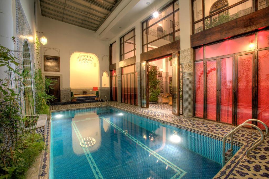 Riad Misbah Fez Bagian luar foto